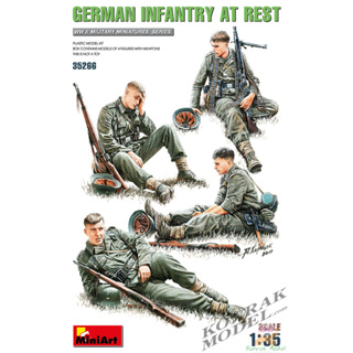 MINIART 35266 GERMAN INFANTRY AT REST [1/35]