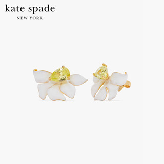 KATE SPADE NEW YORK FLORAL FRENZY STUDS KC223 ต่างหู