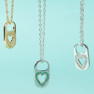 Lapaire l Poppy heart necklace สร้อยคอ
