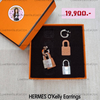 👜: New!! Hermes O’Kelly Earrings‼️ก่อนกดสั่งรบกวนทักมาเช็คสต๊อคก่อนนะคะ‼️