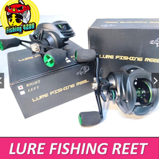 รอกหยดน้ำ รอกเบท LURE FISHING REEl อัตราทด 7.2:1 รอกตกปลา