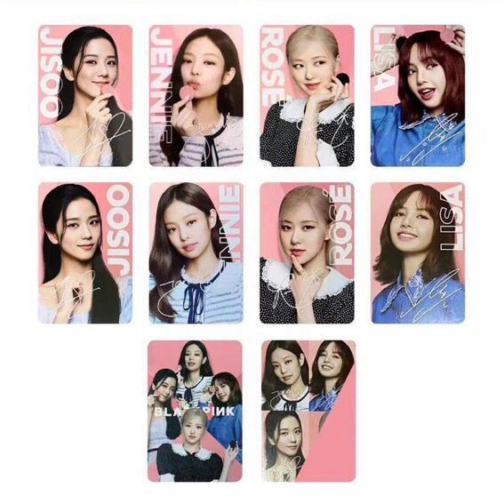 Photocard BLACKPINK x Oreo ของแท้ 💙🖤💖