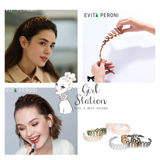 Evita Peroni ของแท้ พร้อมส่ง Kezia Resin Headband