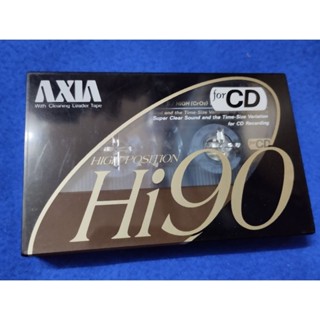 Fuji Axia Hi90 เทปเปล่าโครเมี่ยมซีลในห่อ High Position Type II 90 นาที