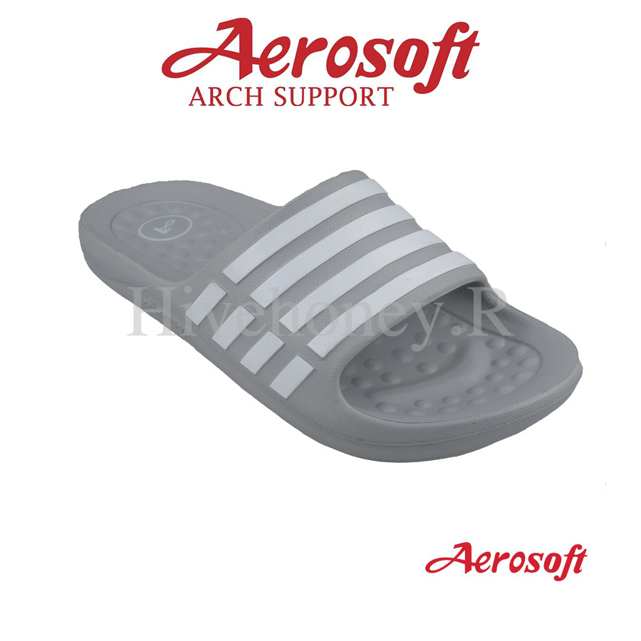 ☁️U1818☁️ Aerosoft รองเท้าแตะแบบสวม(แอโร่ซอฟ) ราคา ถูกที่สุด ดีลบีเคเค แกลเลอรีภาพที่ 3