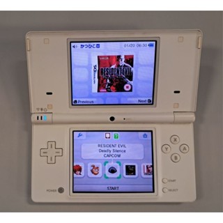 Nintendo dsi สีขาว แปลงเล่นผ่านเมม 16G เกมส์กว่า 2000เกมส์ พร้อมเล่น SN= 1A123