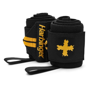 ซัพพอร์ตข้อมือ Harbinger Red Line Thumb Loop Wrist Wraps - Black/Gold