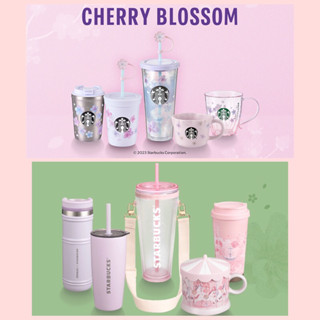 ⭐️Starbucks Romantic Blossom Collection⭐️Starbucks Sakura 2023⭐️สตาร์บัคส์ซากุระ 2023