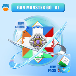 🚚[จัดส่งจากกทม] Monster GO Ai รูบิค 3x3 แม่เหล็ก มีแม่เหล็ก MG3 AI รูบิคอัจฉริยะ ของแท้100% รูบิคปริศนาของเล่นเด็ก