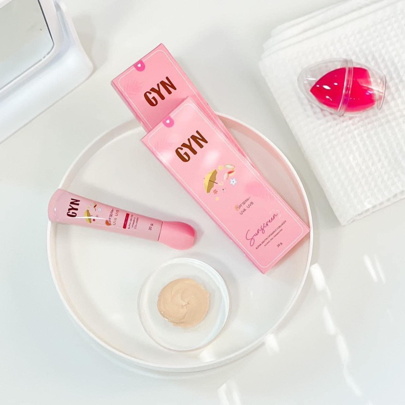 กันแดดจินน์ GYN 🌞กันแดด+รองพื้น