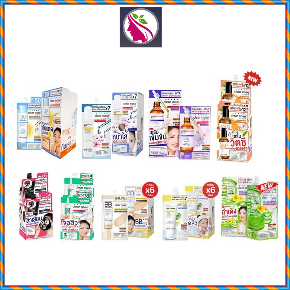 (ยกกล่อง) Clear Nose Acne Care Solution เคลียร์โนส แอคเน่ แคร์ โซลูชั่น