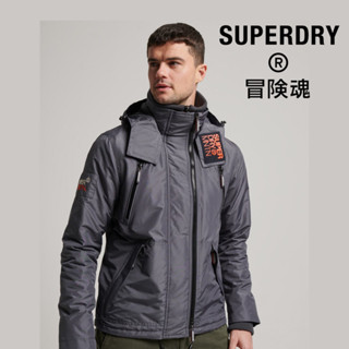 เสื้อกันหนาว Superdry Mountain SD Windcheater Jacket - Grey/Orange รุ่นใหม่ล่าสุด ของแท้ พร้อมส่ง