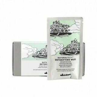 Detoxifying mud 1 กล่อง(6ซอง) โคลนสำหรับทำความสะอาดหนังศรีษะและเส้นผมแบบล้ำลึก