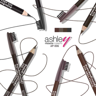 (1โหล12แท่ง) AP-006 ashley eye area wood pencil #ดินสอเขียนคิ้ว อาย แอเรีย วูด เพ็นซิล