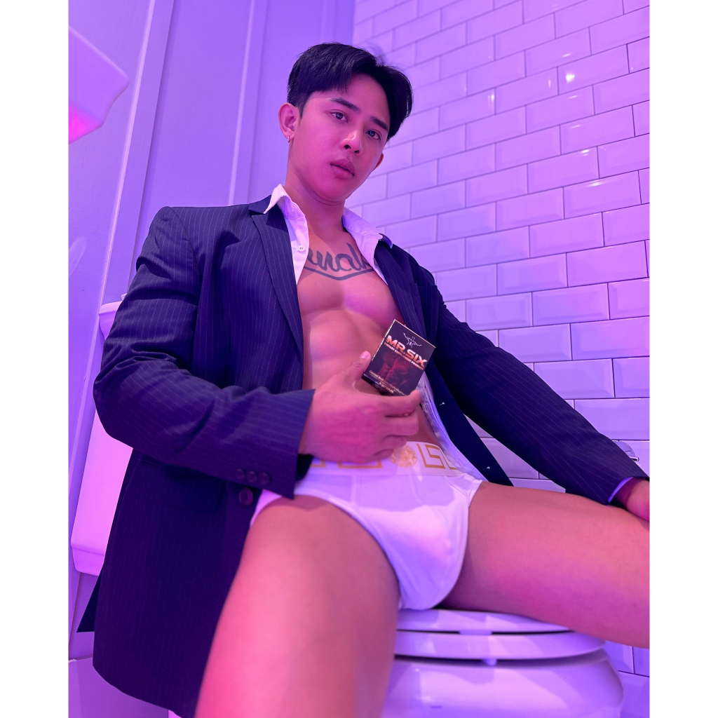 สบู่ผู้ชาย Mr. Six58+(มิสเตอร์ ซิกส์) นวด ฟอก ใหย่