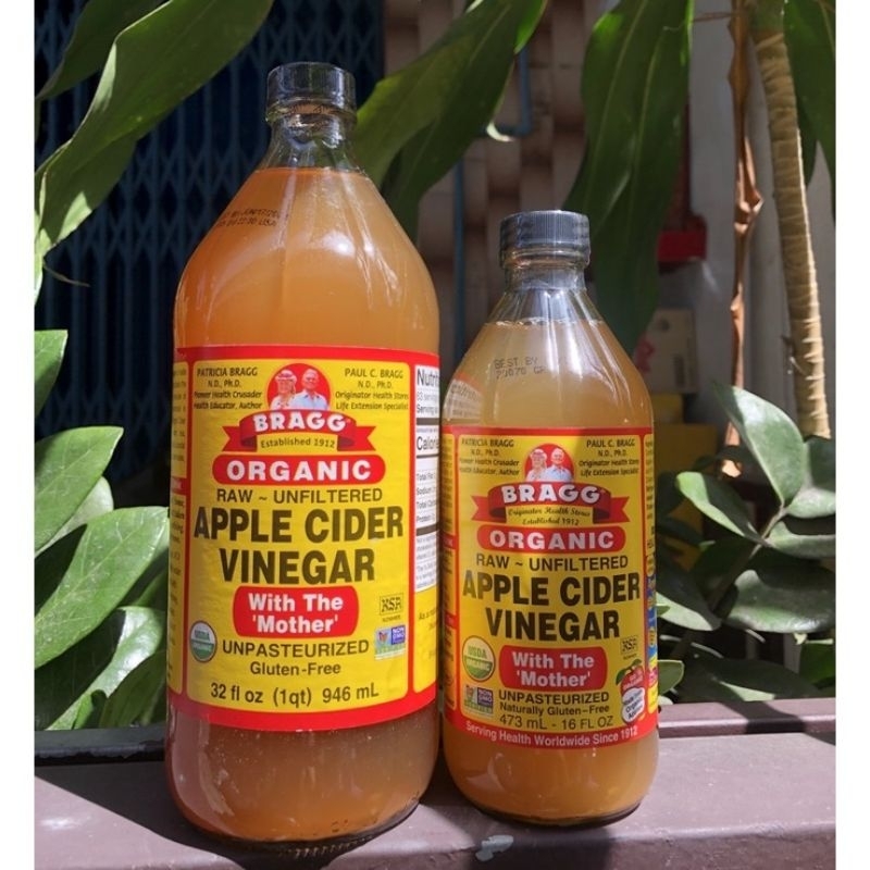 BRAGG Organic Apple Cider Vinegar ACV Size L 946 ml
