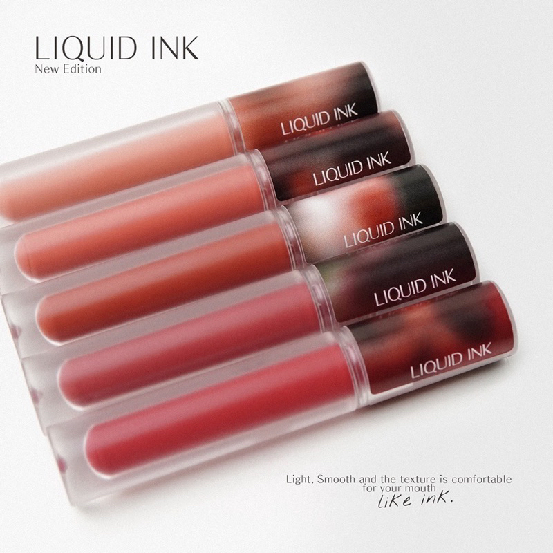 QOO liquid ink lipstick สี almost mauve ของใหม่