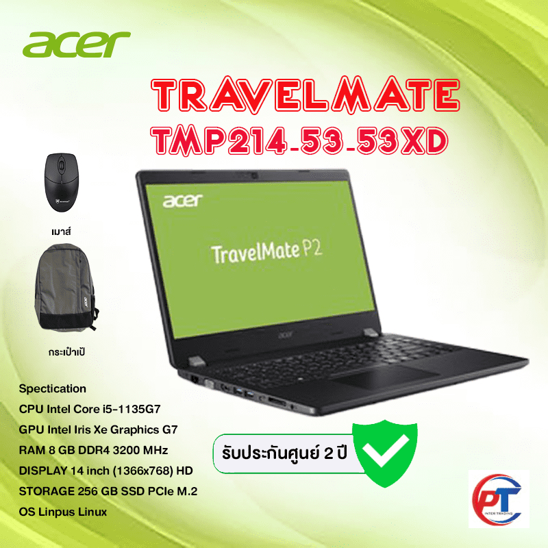 Notebook Acer TravelMate TMP214-53-53XD