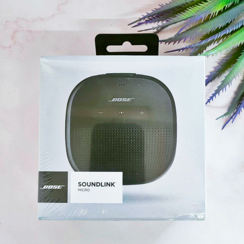[BOSE®] SoundLink Miro Bluetooth Speaker, Black โบส ลำโพงบลูทูธไร้สาย ลำโพงบลูทูธแบบพกพา กันน้ำ เสีย