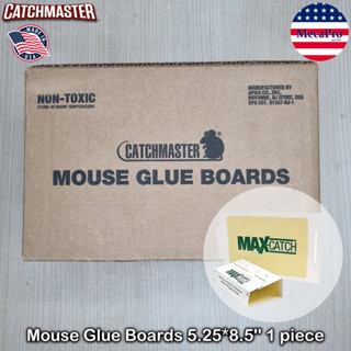 Catchmaster® Max-Catch Mouse &amp; Insect Glue Trap 1 Piece  #72MB กับดักหนู และแมลง แผ่นกาวดักหนู ขนาด 5.25 x 8.5