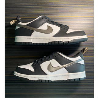 （ของแท้ 100 %）Nike Dunk Low SE (GS) "Pull Tab" Retro น้ำหนักเบา