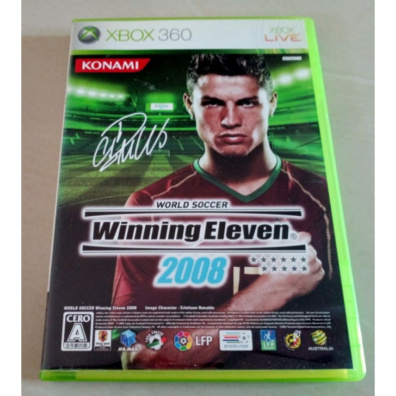 แผ่นแท้ Xbox 360 Winning Eleven 2008