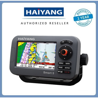 เครื่องหาปลา+GPS ยี่ห้อ Haiyang HD-50CF เมนูไทย จอ 5 นิ้ว พร้อมหัวทองเหลือง