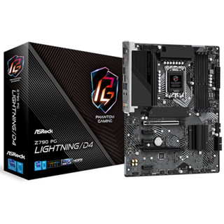 MAINBOARD (เมนบอร์ด) ASROCK Z790 PG LIGHTNING/D4 (DDR4) (SOCKET LGA 1700) รับประกัน 3 - Y