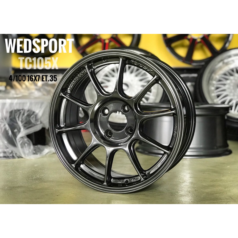 4วง / ขอบ16 Wedsport TC105x แม็กใหม่จ้า