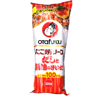 โอตาฟุกุ ซอสทาโกะยากิ ดาชิและโชยุ ขนาด 300 กรัม - Otafuku "Dashi to Shoyu" Takoyaki Sauce