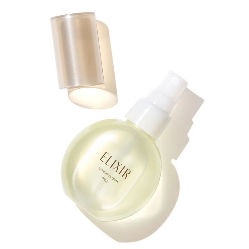 shiseido elixir luminous glow mist 80ml. (limited set)+ฟรี lifting moisture lotion พกพา