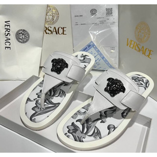 รองเท้าแตะ Versace shoes รองเท้าหูหนีบ 👟  :  รองเท้า  Versace shoes