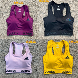 พร้อมส่ง  sporbra Adidas สปอร์ตบรา สำหรับใส่ออกกำลังกาย บราโยคะ