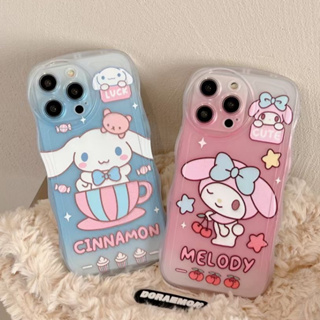 🚗สินค้ามาใหม🚗เคส 14 Pro Max 13 12 11 เคสไอโฟน iPhone 11 การ์ตูน การต่อต้าน พกง่ายๆ การป้องกันการตก Soft Case