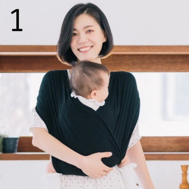 Konny ไซส์ L เป้อุ้มเด็กเกาหลี เป้อุ้มสุขภาพ มือสอง เป้อุ้มแบบผ้า babysling baby carrier