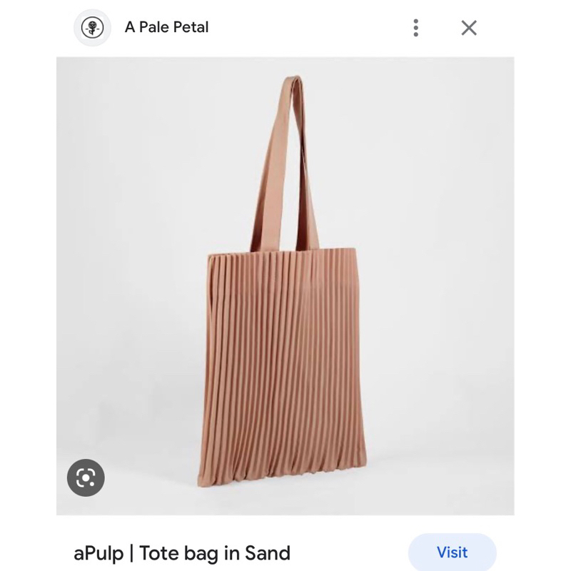 Apalepetal  aPulp | Tote bag in Sand