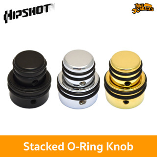 Hipshot Stacked O Ring Knob ปุ่มโวลุ่ม 2 ชั้น สำหรับเบส Made in USA