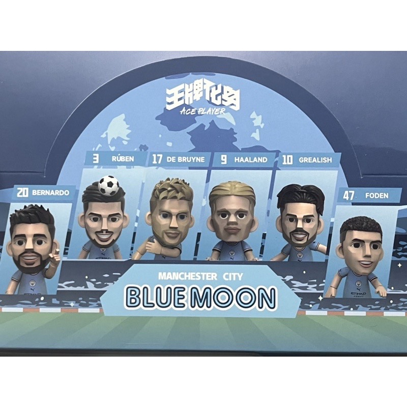 ACE PLAYER - MANCHESTER CITY BLUE MOON (Set)