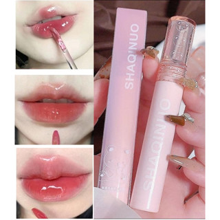 🔸ถูก|แท้🔸 ลิปกลอสหมี ลิปหมี SHAQINUO Bear gloss Lip