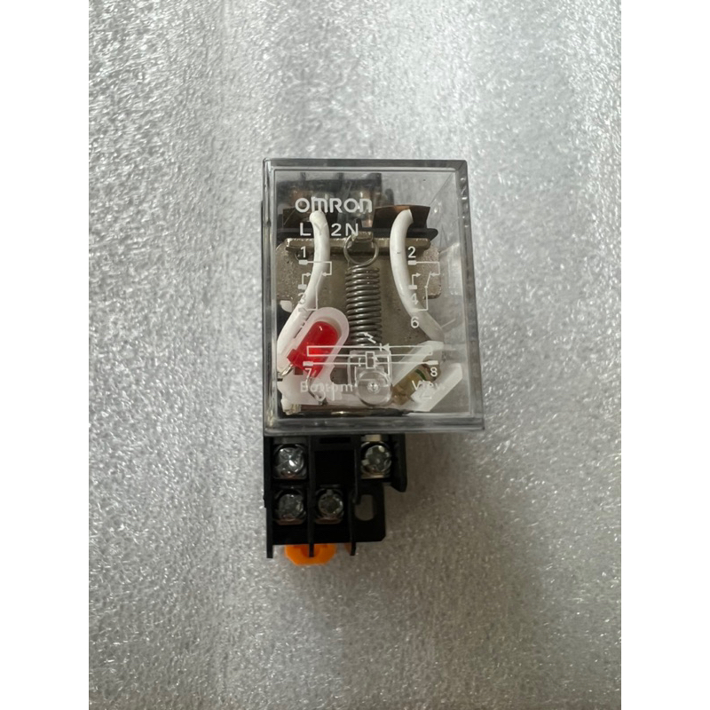 LY2N Relay LY2N  220Vac 24Vdc (PNC) ซ็อกเก็ต PTF08A รีเลย์  LY2N คุณภาพดีเยี่ยมพร้อมส่ง