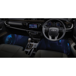 (ของแท้) ไฟ ในรถ ส่องสว่าง พื้นรถ 4 จุด โตโยต้า ฟอร์จูนเนอร์ และ รีโว่ Toyota Fortuner and Revo 2015-2020 ตรงรุ่น เบิกศู
