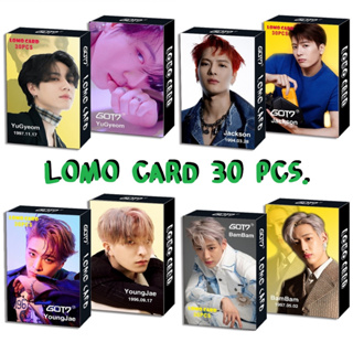 💥โล๊ะสต๊อก💥 Lomo Card GOT7 รูปใหม่ๆ พิมพ์ด้านเดียว 30 ใบ
