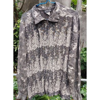 ส่งต่อ~เสื้อเชิ้ต ลายสวย วินเทจ