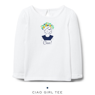 JANIE AND JACK "CIAO GIRL TEE"