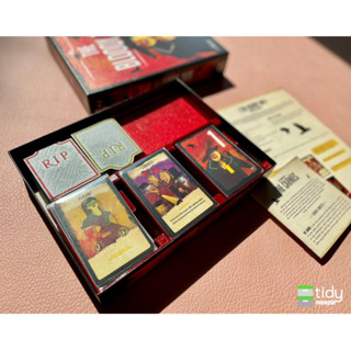 Tidy Insert สำหรับเกม Bloody Inn (โรงแรมสีเลือด) และภาคเสริม The Carnies (ชาวคณะหรรษา)