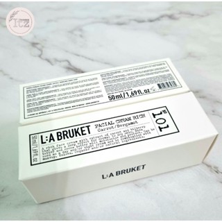 (แท้ 💯) L:A BRUKET ครีมบำรุงผิวหน้า L:A BRUKET 101 Carrot/ Bergamot Facial Cream Rich - 50 ml