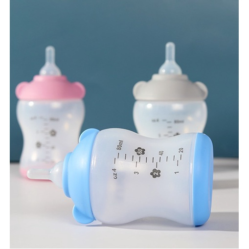 MI ขวดนมสำหรับป้อนลูกสุนัข แมว ขวดนมสำหรับสัตว์ จุ๊กนมนุ่ม ใช้ป้อนลูกสุนัขแรกเกิดและ ลูกแมว LS214-LS215