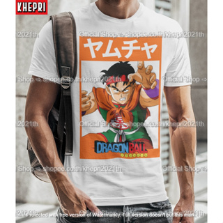 เสื้อยืด เสื้อคู่ ลาย หยำฉา Yamcha Yamucha ดราก้อนบอลแซด Dragon Ball Z สวยใส่สบายแบรนด์ Khepri Cotton TC ระวังของปลอม!