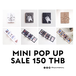 (พร้อมส่ง) MINI POP UP อัลบัมใส่รูปโพลารอยด์