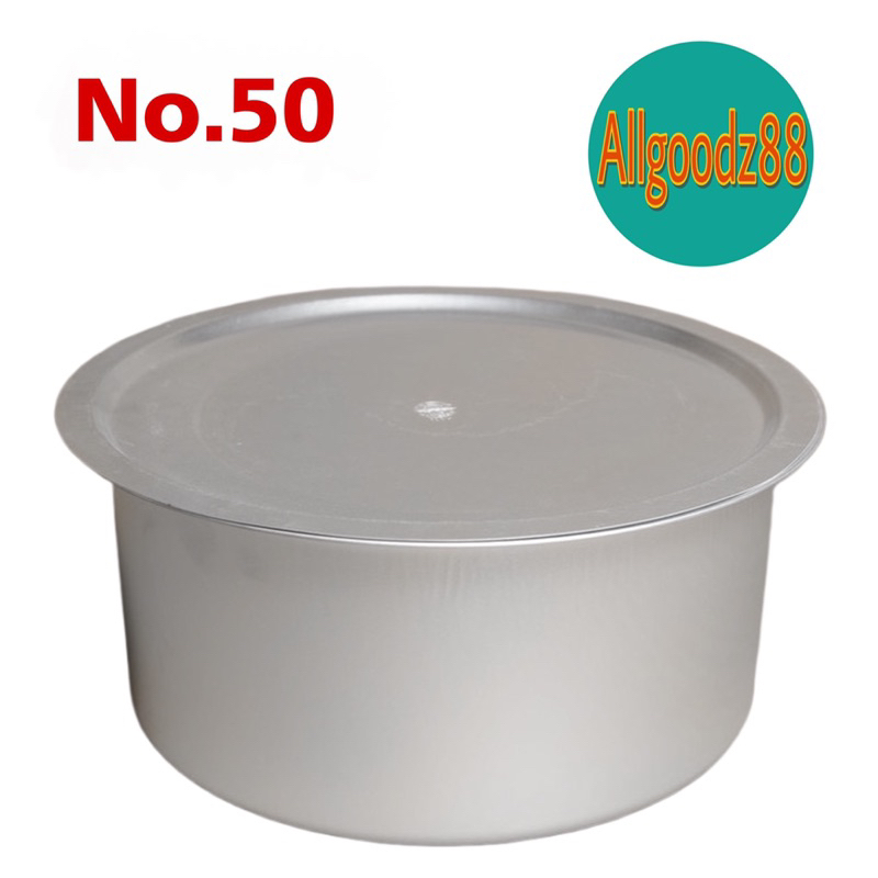 หม้อเเขก หม้ออินเดีย ตราจระเข้ No.36, 40, 45, 50, 55 ซม. (ไม่มีหูจับ) - รูปที่ 4